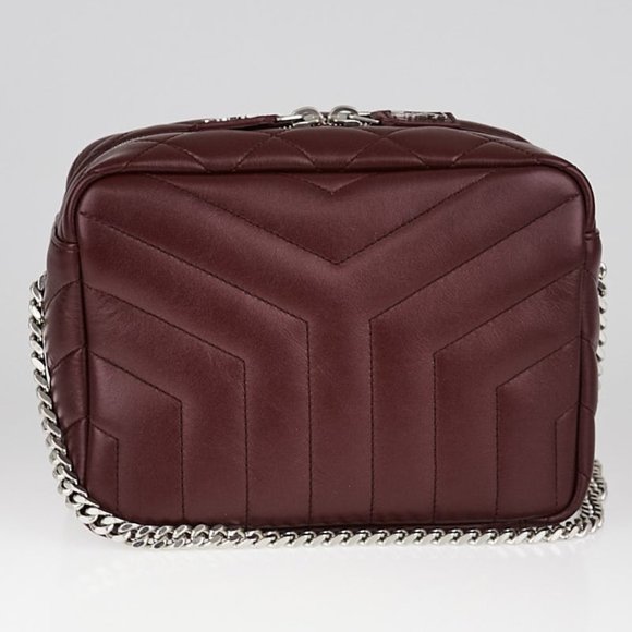 Saint Laurent Bags Saint Laurent Ysl Small Loulou Leather Bowling Bag